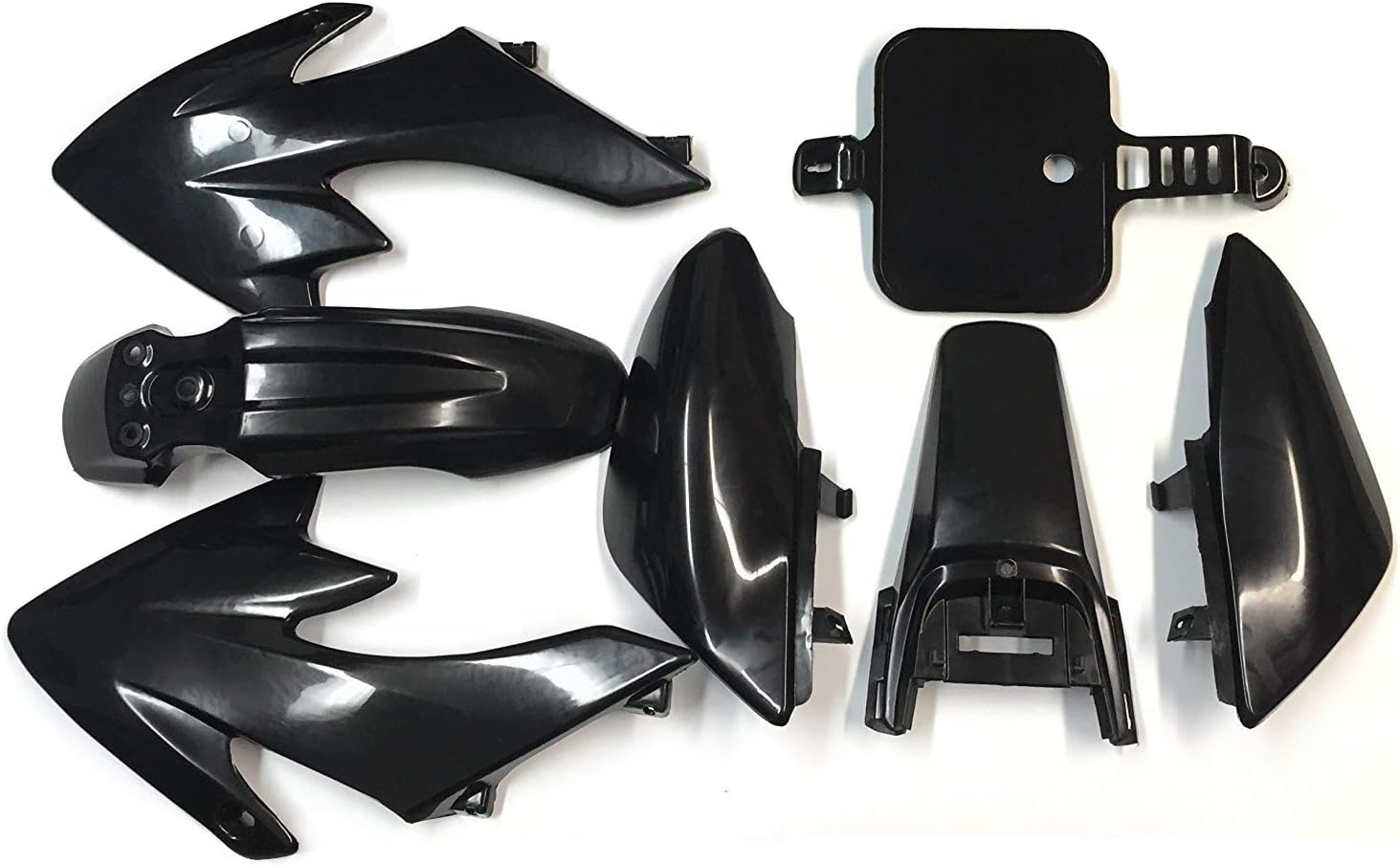 Hongyu Crf50 Black Plastic Body Fender Kit For Chinese Crf - View #10