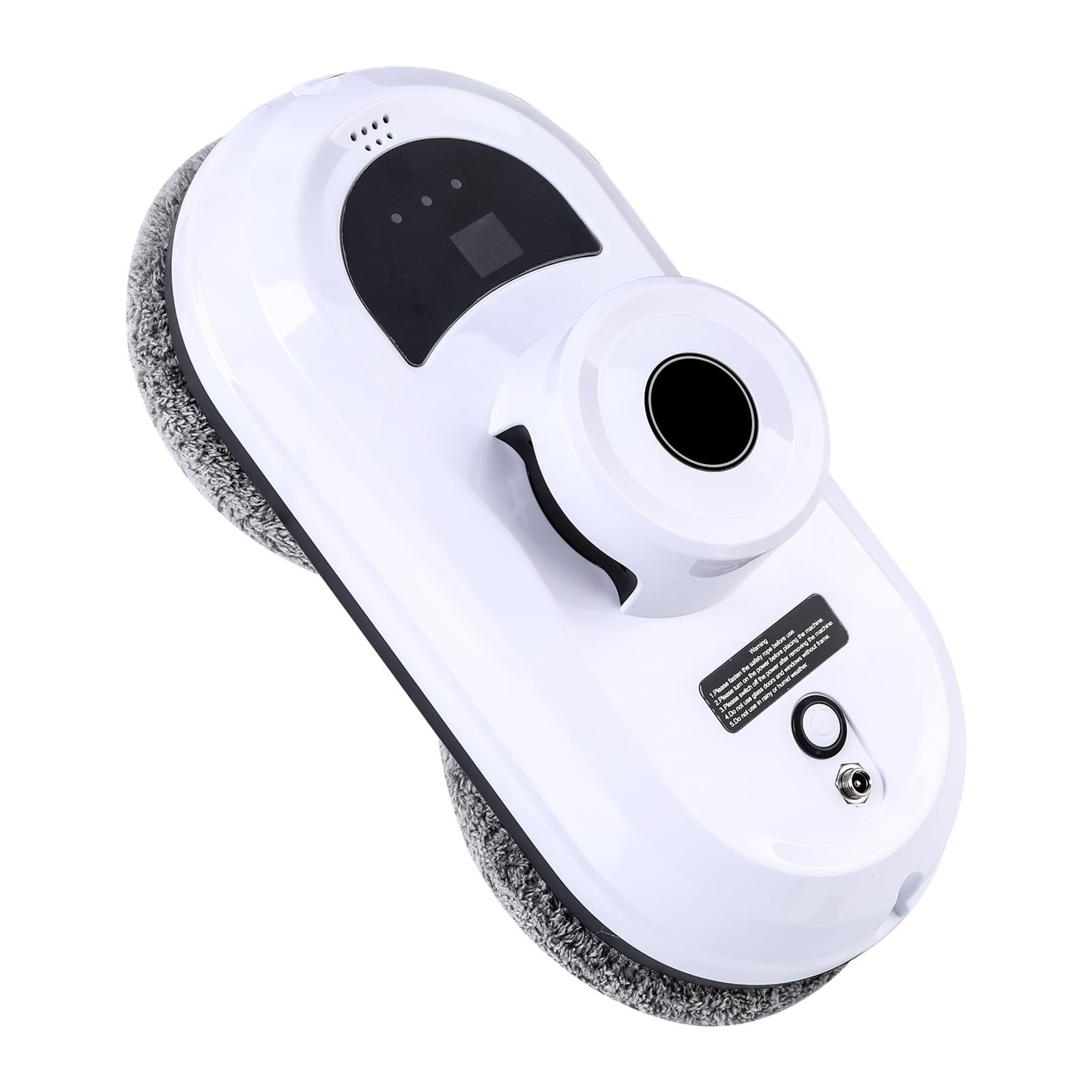 Hghadpltm One Color Intelligent Window Cleaning Robot With Remote Control, Path Planning Anti Fall Electric Glass Vacuum Cleaner For Smooth Surfaces