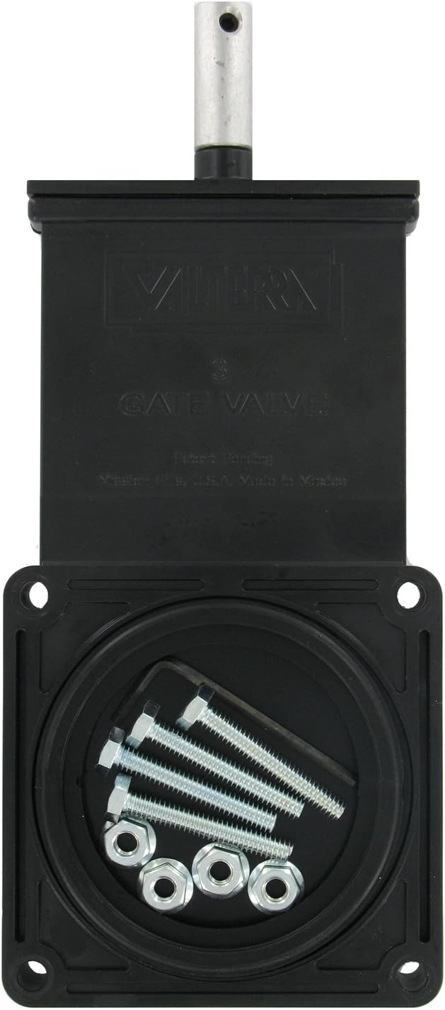 Valterra T1003PBC 3" Valve Body, Black