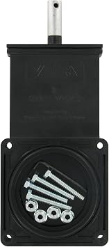 Valterra T1003PBC 3" Valve Body, Black