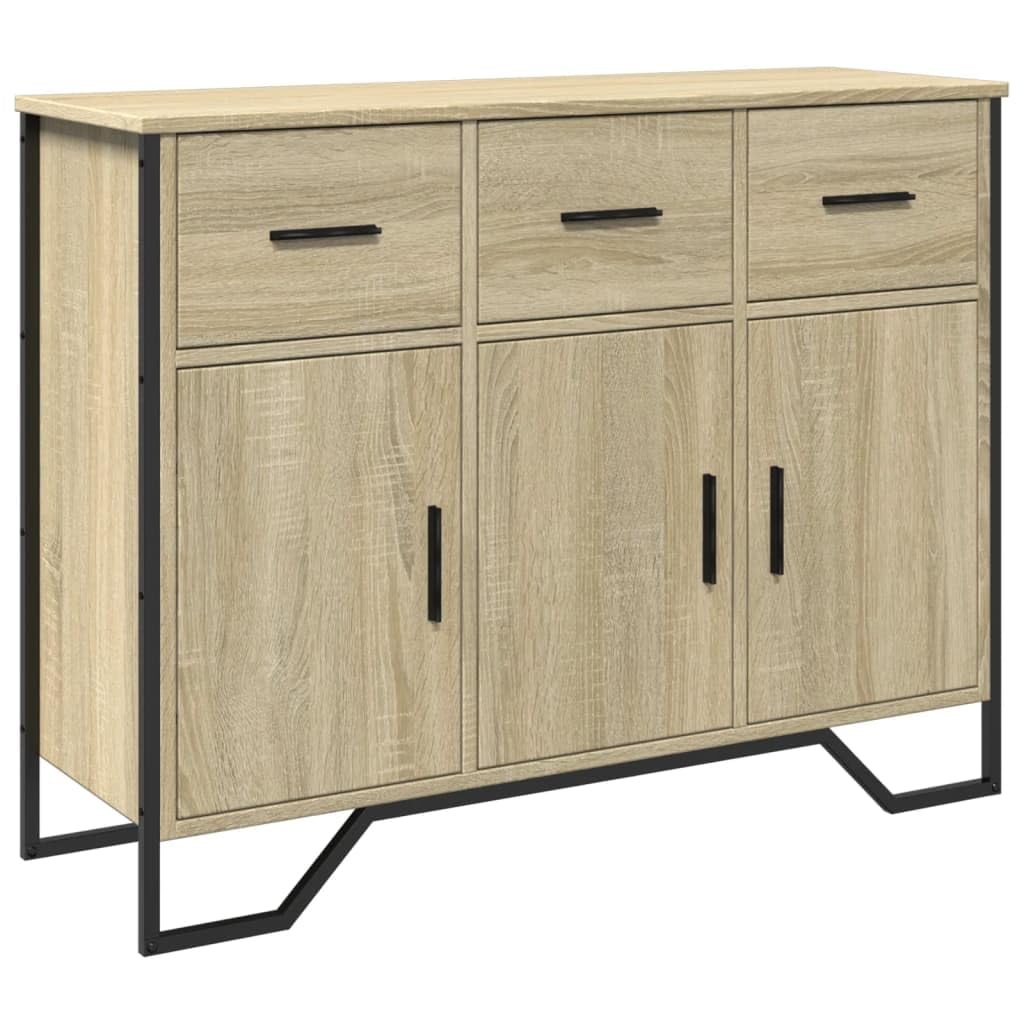 Credenza in rovere Sonoma, 97 x 32,5 x 74,5 cm