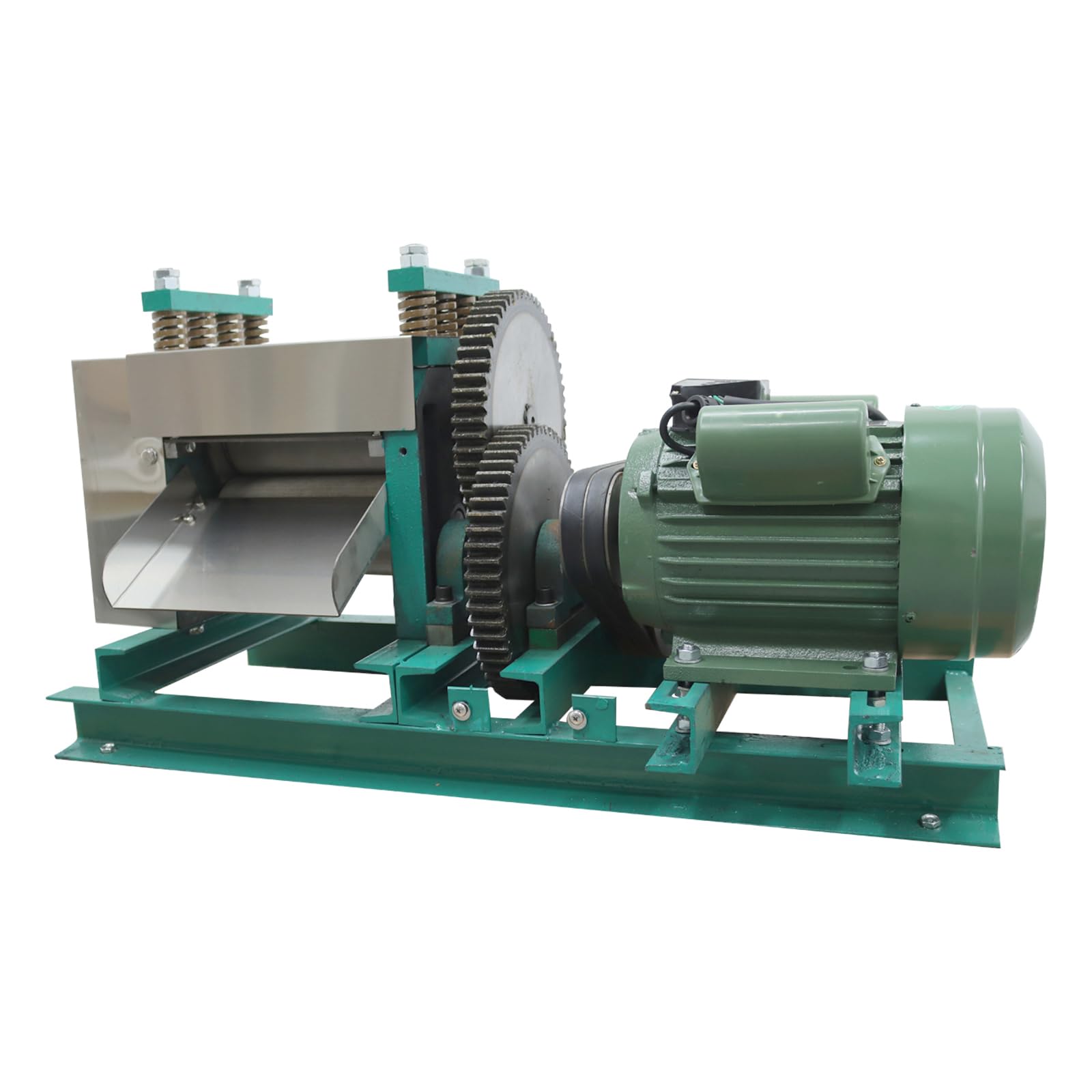 220V 3500W Commercial Electric Sugarcane Juicer Industrial 3 Rollers Sugar Cane Press Juice Machine Max Capacity 1764 lbs