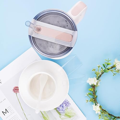 Miniatura 7 de 15 placas de nombre para Stanley de 40 onzas, etiquetas de vaso de acrílico transparente, placa de nombre en blanco para Stanley Cup, mini placa de