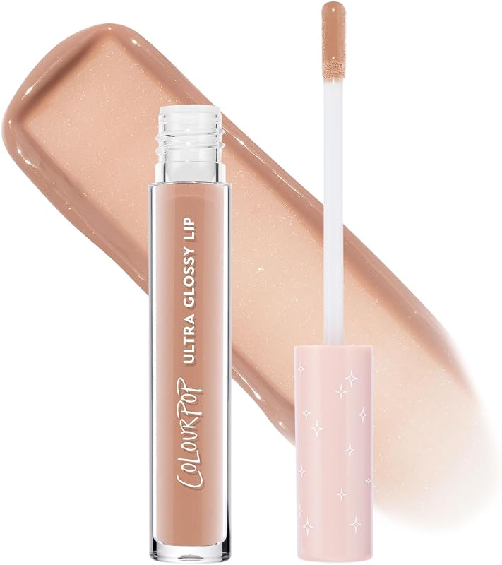 ColourPop Ultra Glossy Lip Gloss - High-Shine, Non-Sticky & Hydrating Lip Gloss with a Flexible Paddle Applicator - Sheer, Pearlized, Crème & Clear Finishes - Major Throwback (0.11 oz)