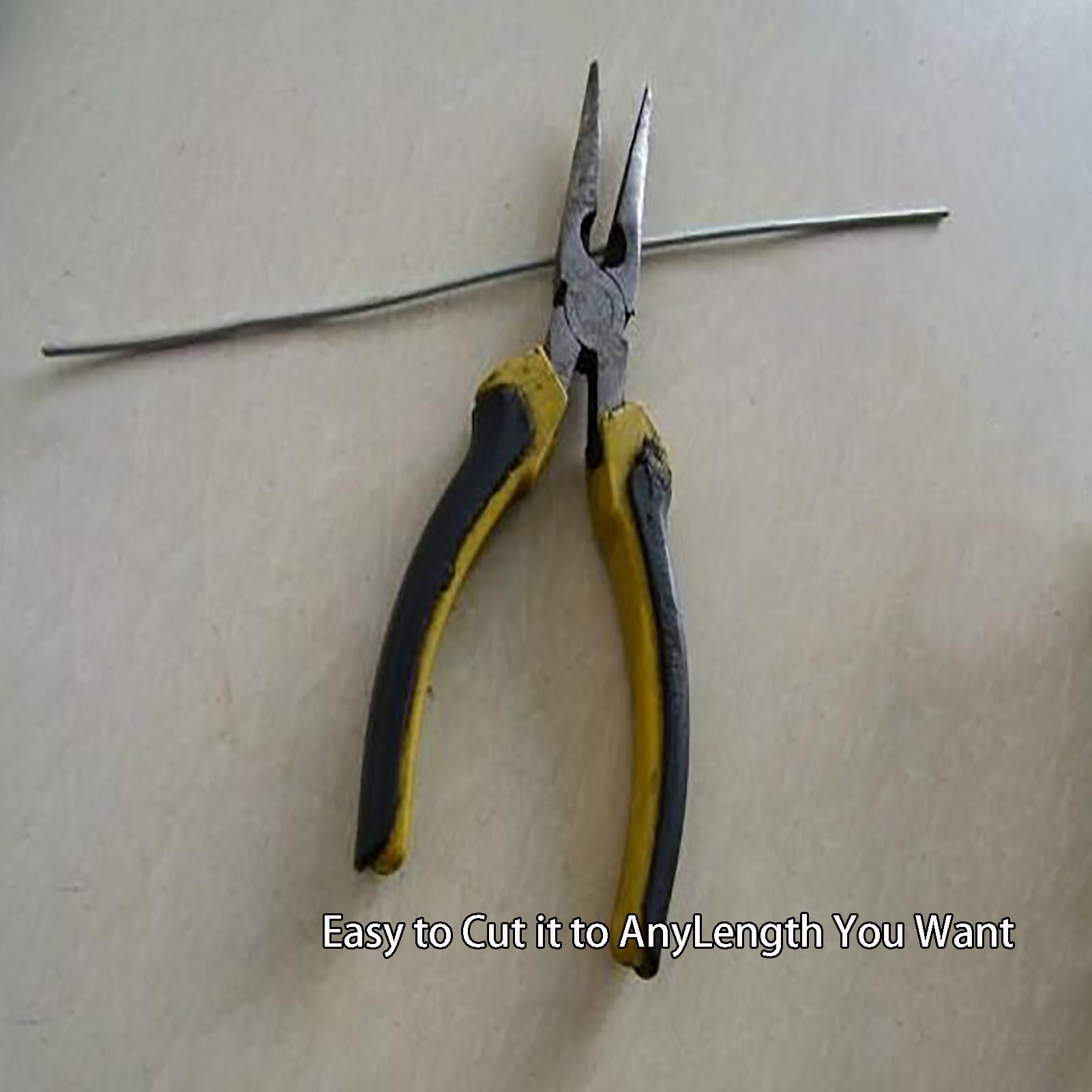 Bindedraht, Verzinkter Draht, 8 Gauge, Dicke 4 mm (0,157 Zoll) Durchmesser, DIY-Metalldraht, biegbar, leicht zu schneiden, vielseitig einsetzbar, für Bastelprojekte, zum Reparieren von Zäunen (Size :