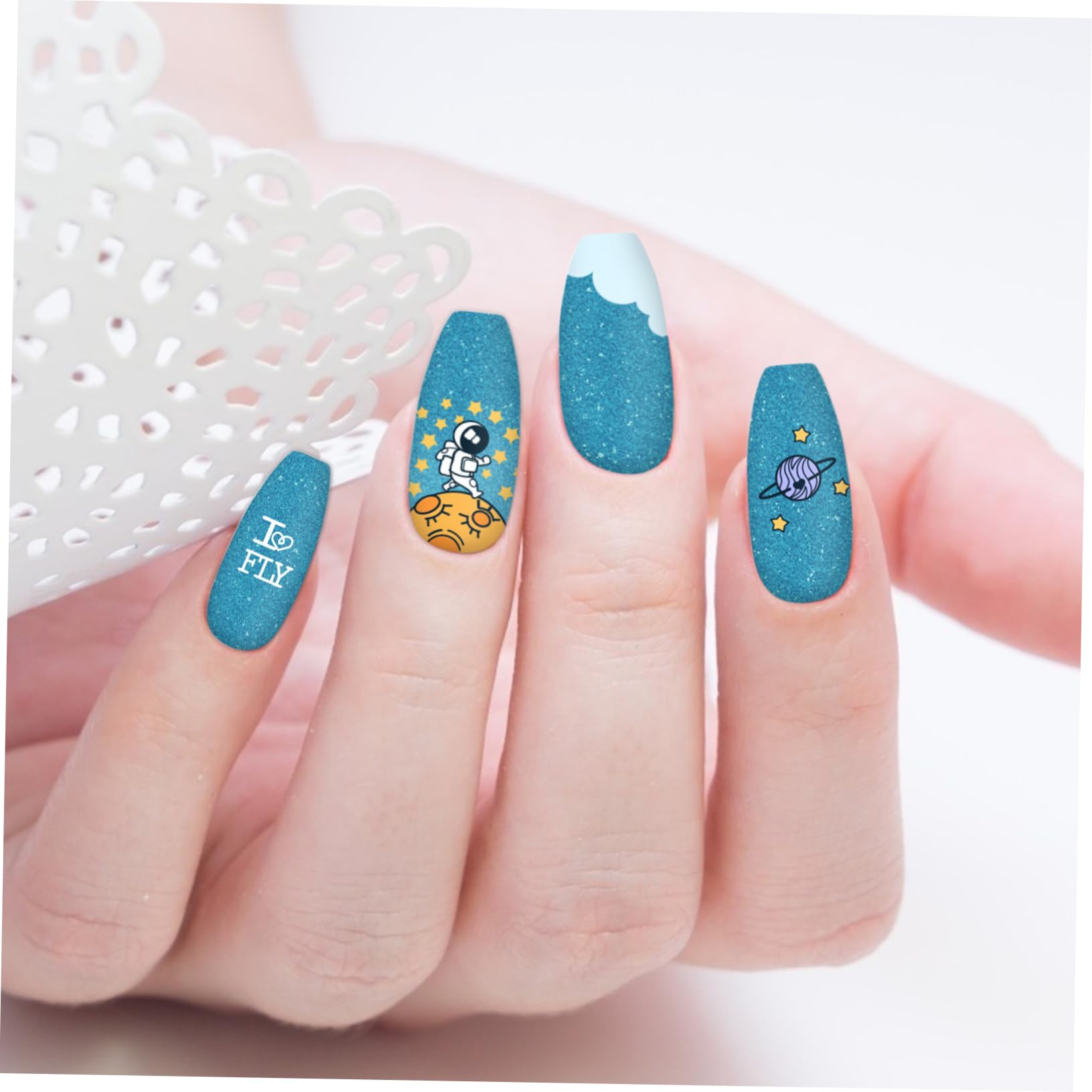 Amazon.co.jp: Beaupretty 6個フラワーパターン ネイルスタンプ