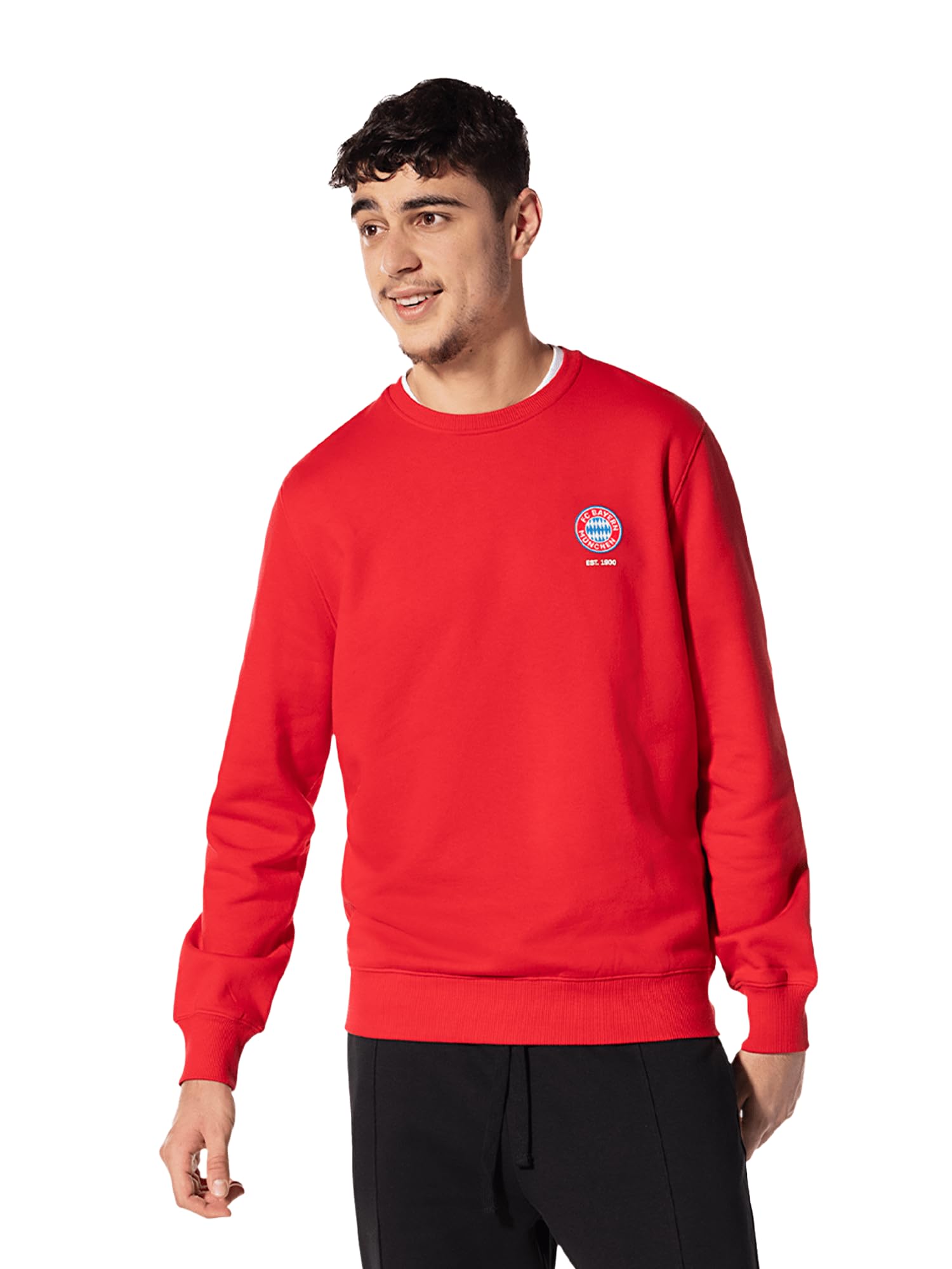 FC Bayern München I Sweatshirt Essential I Herren I Rot