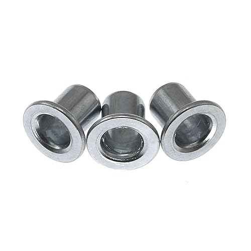 Miniatura 2 de Maxmoral 20 piezas de repuesto de espaciador de eje de patín en línea, espaciador de rodamientos de rueda de patín, reemplazo de tapones laterales