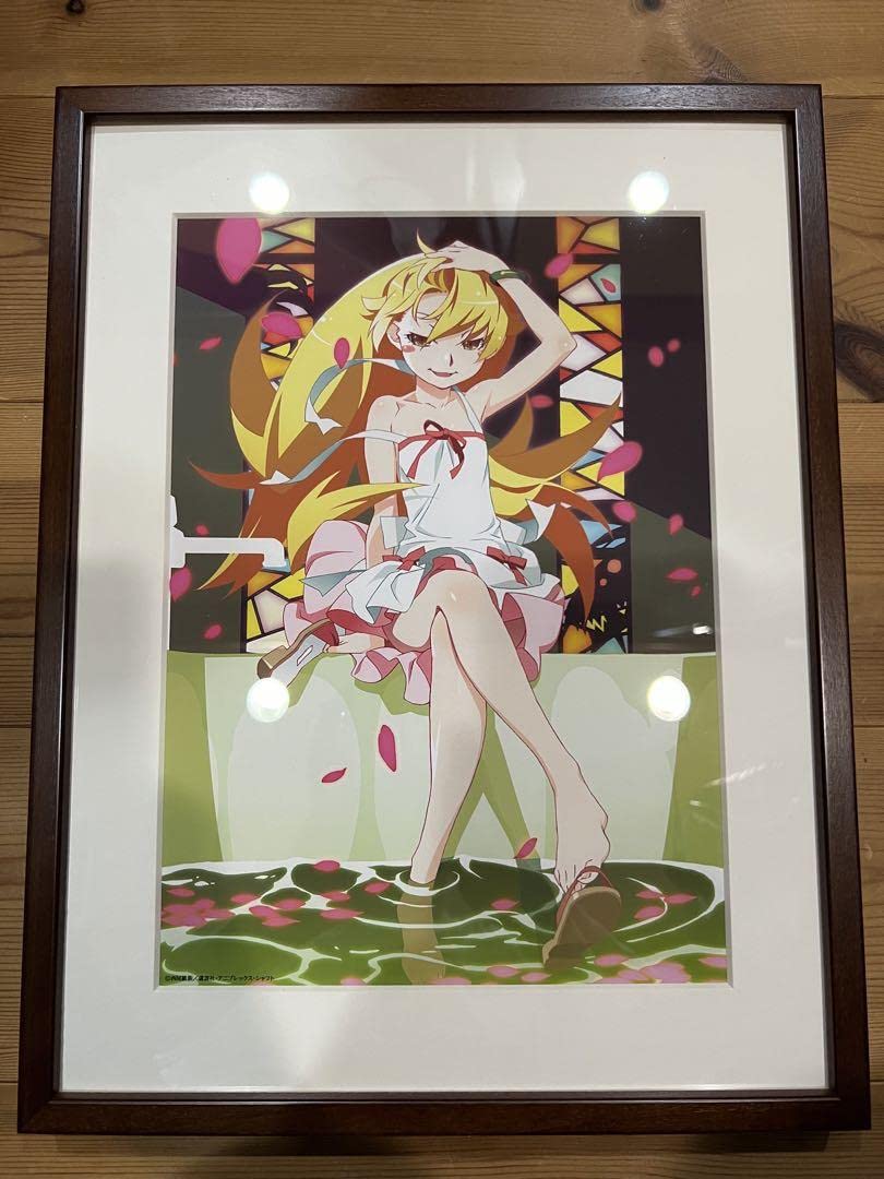 化物語　偽物語　描き下ろしミストグラフ　忍野忍 偽物語ミストグラフ忍野忍