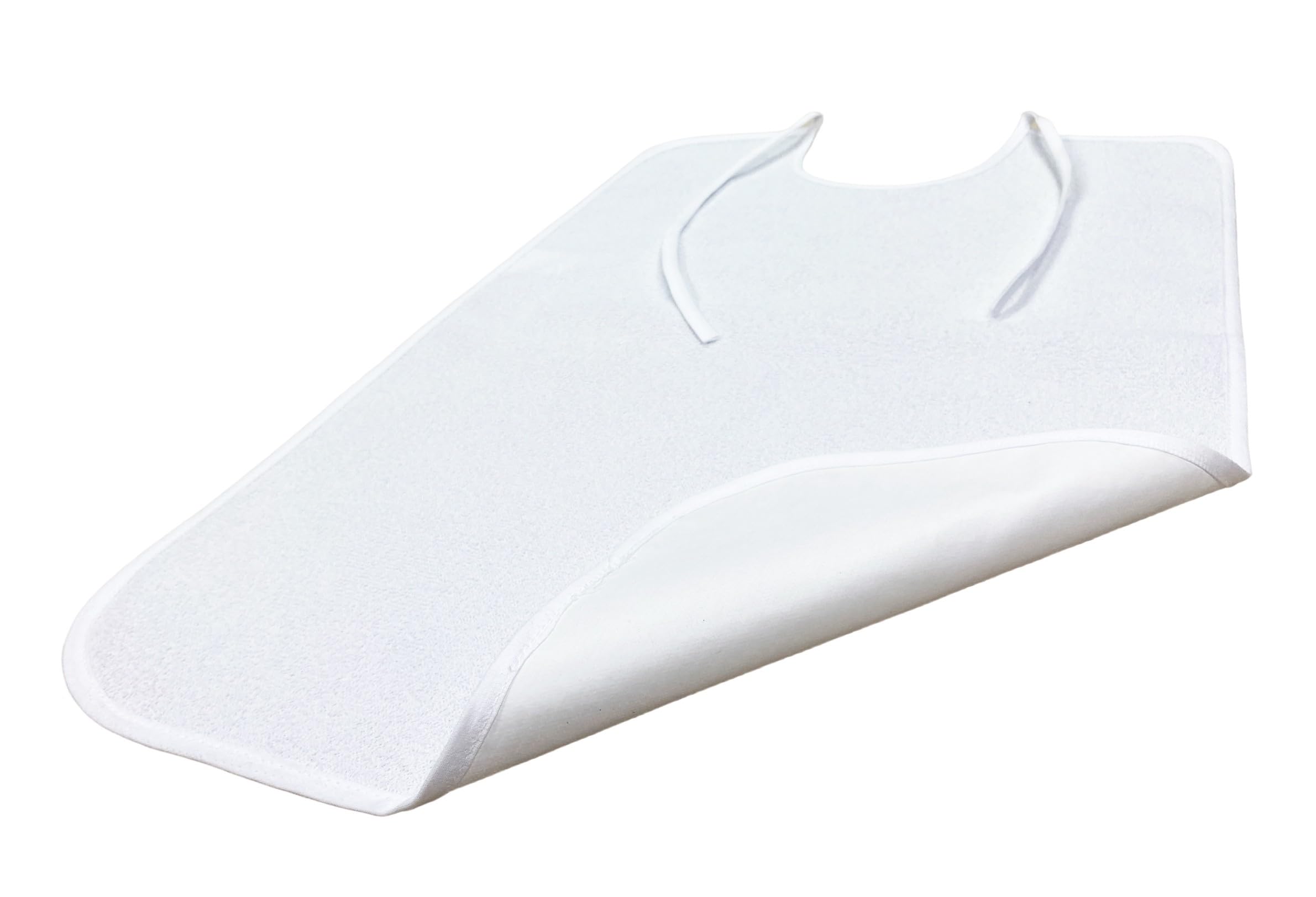 Tex family Set Bavaglioni Impermeabili da Adulto Remo©, Bavaglione Antimacchia con Lacci, 40x60 cm, Unisex, Ideale per Case di Riposo e Strutture Sanitarie, Protezione durante i Pasti, Made in Italy