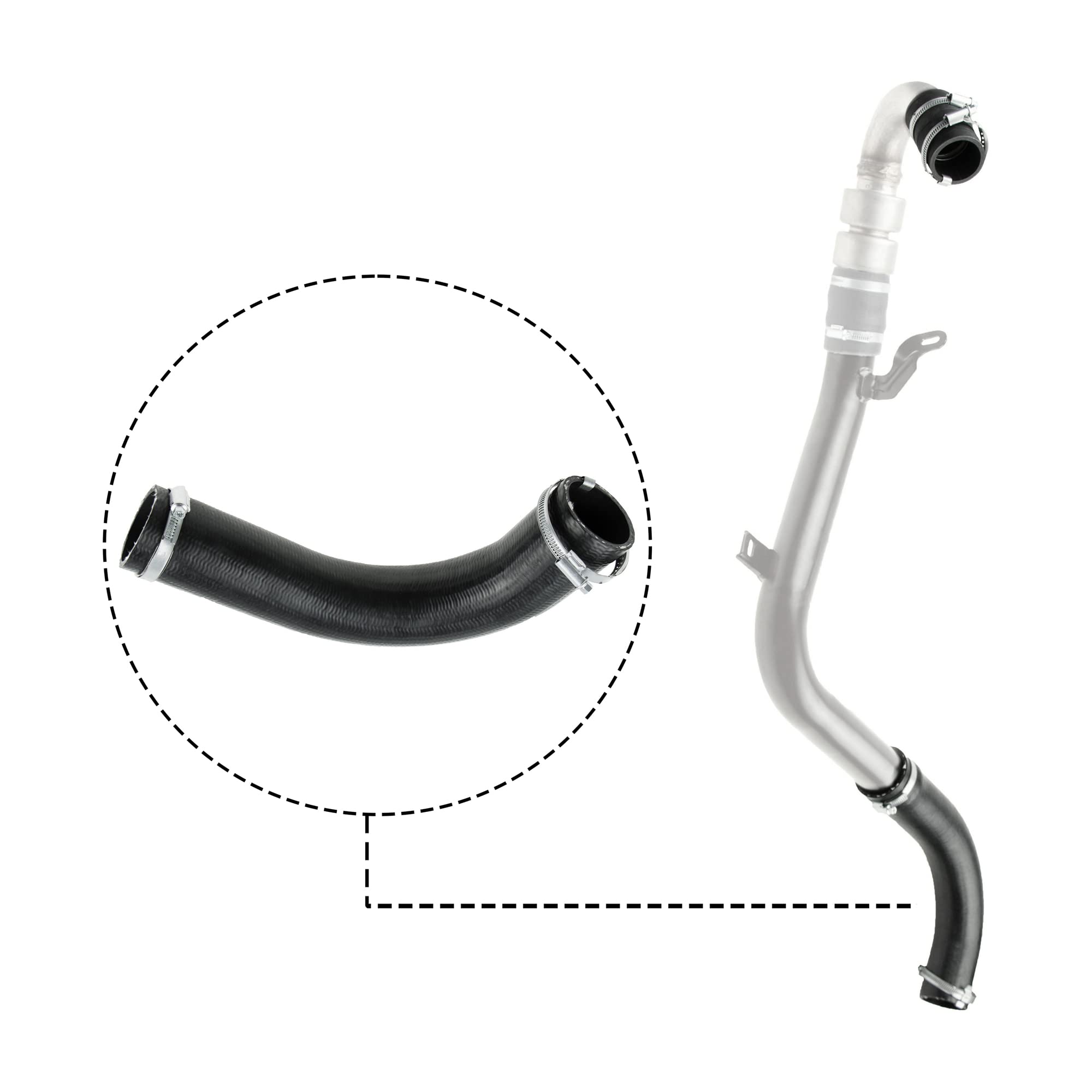 GATES Engine Hose 09-0665