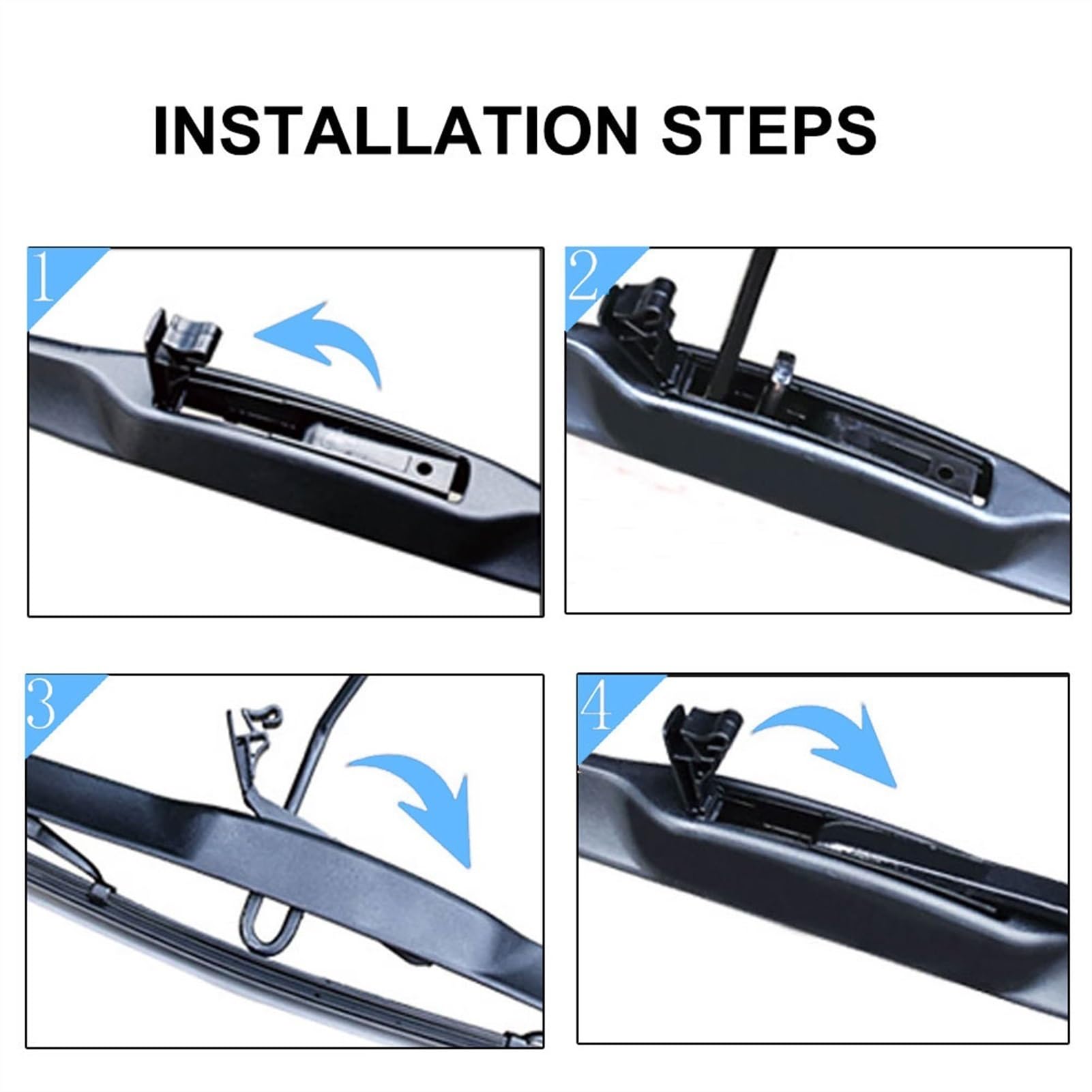Auto Tergicristallo Spazzole Tergicristallo per Auto Anteriore Parabrezza Tergicristallo Cutter Spazzole per T&oyota RAV4 XA50 2019 2020 2021 Accessori Durevole