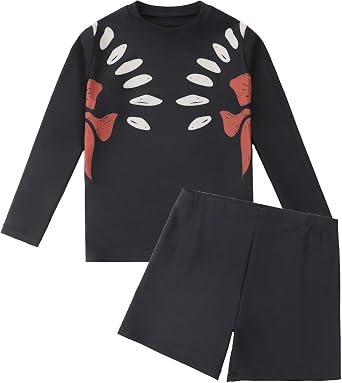 ملابس سباحة للفتيات بأكمام طويلة 2 قطعة مجموعة ملابس السباحة Rash Guard ملابس رياضية سريعة للتجفيف لبدلة الاستحمام للأطفال 5-16 سنة