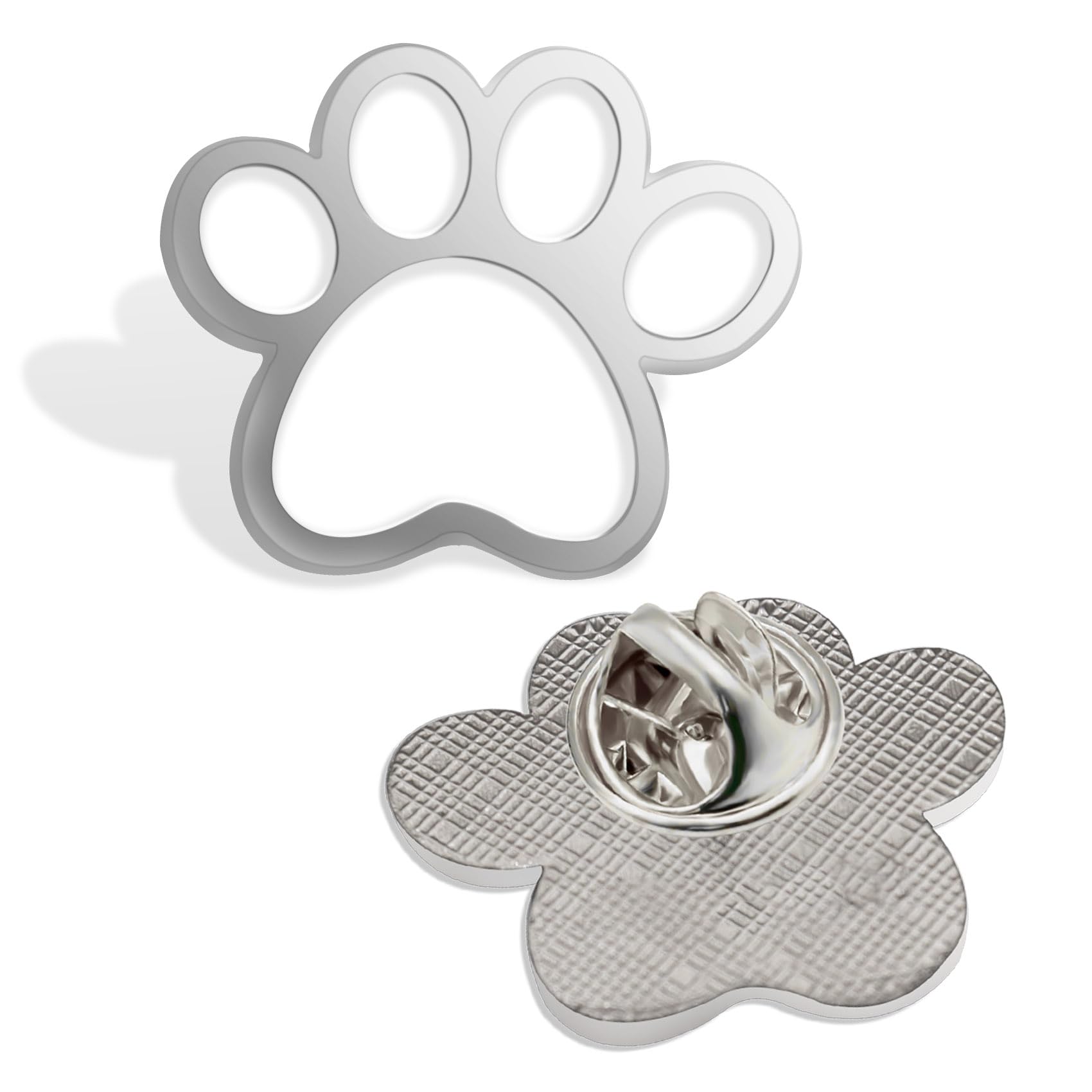 6/12/50/100Pcs Multiple Colour Paw Award Lapel Pin 1 “ -School Student Awards Mascot Brooch Animal Badge For Clothes Bags Hats