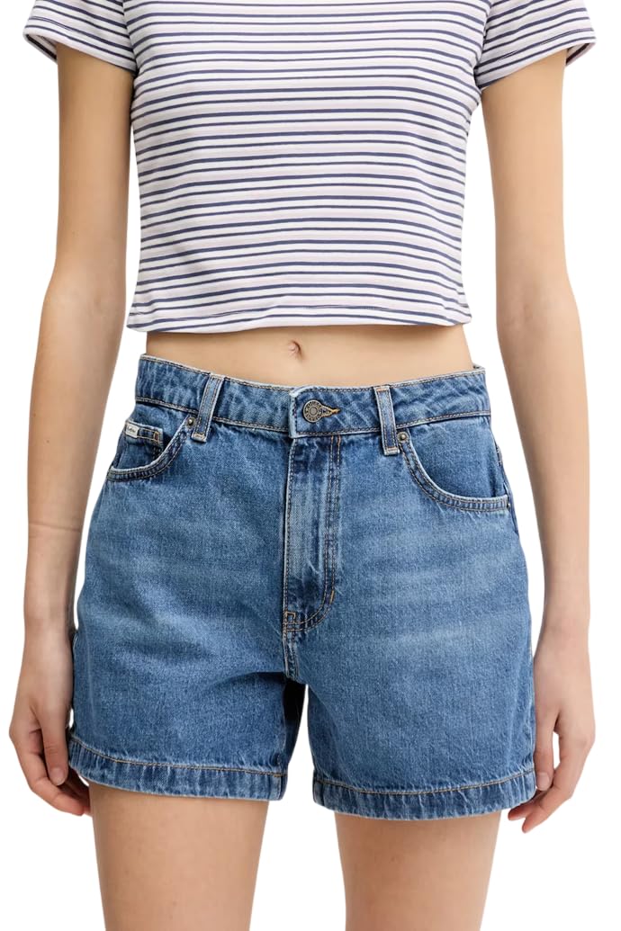 Guess Damen Shorts Gj Highwaist Mom Short