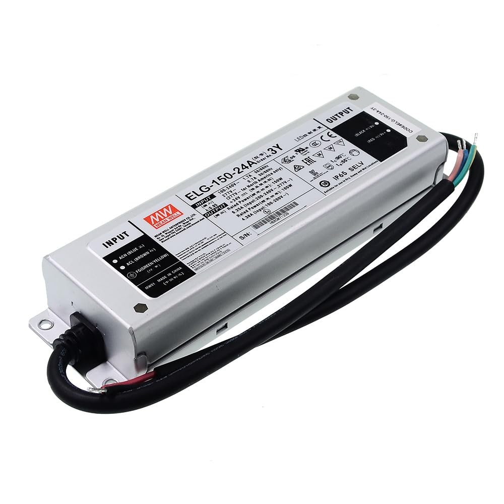 Pilote LED Mean Well ELG, ELG-150-36B-3Y 150W 4,17A