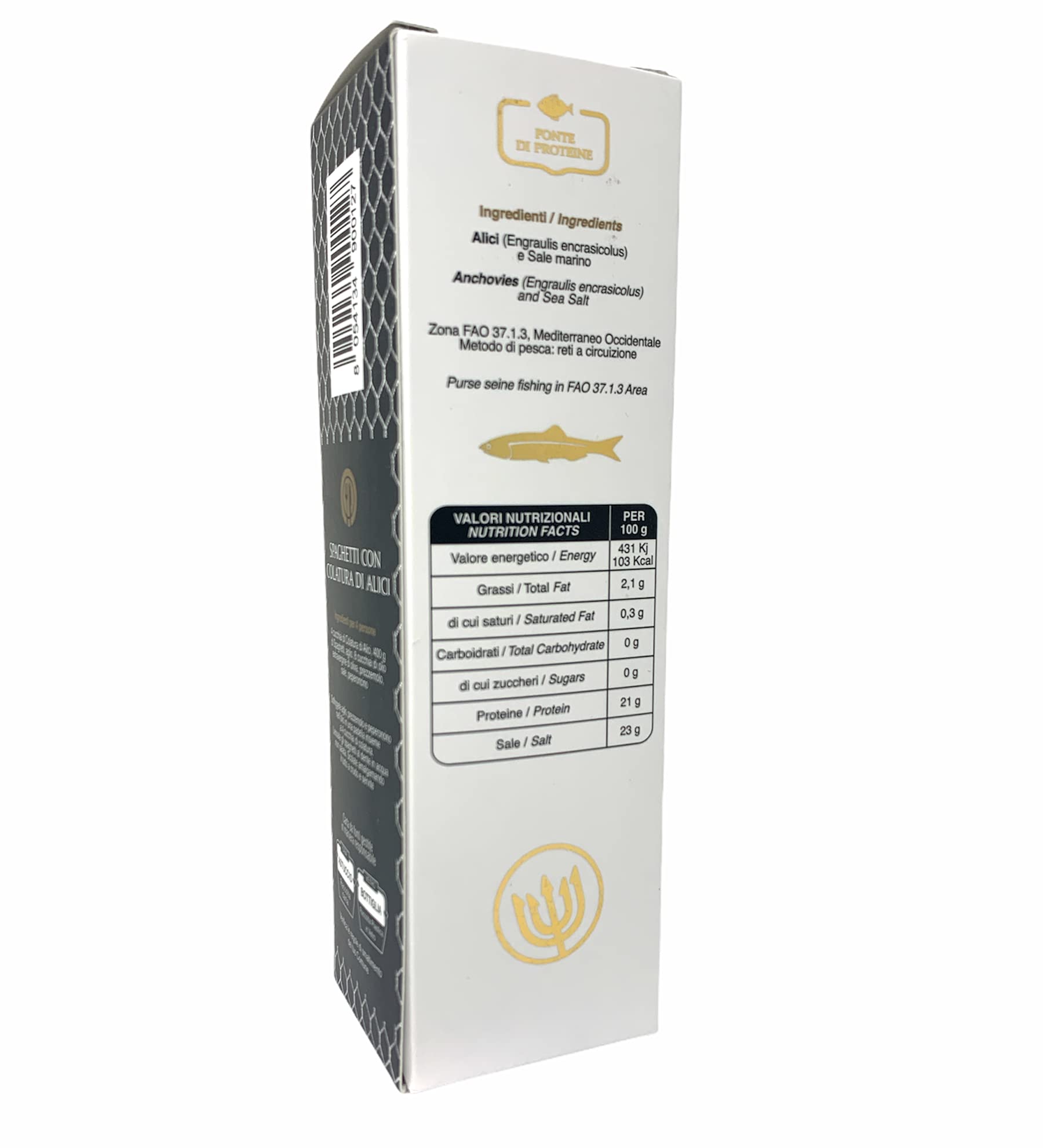 Mr. Moris │ Colatura di Alici de Cetara │ Salsa de anchoas │ Hecha en Italia │ 100 ml