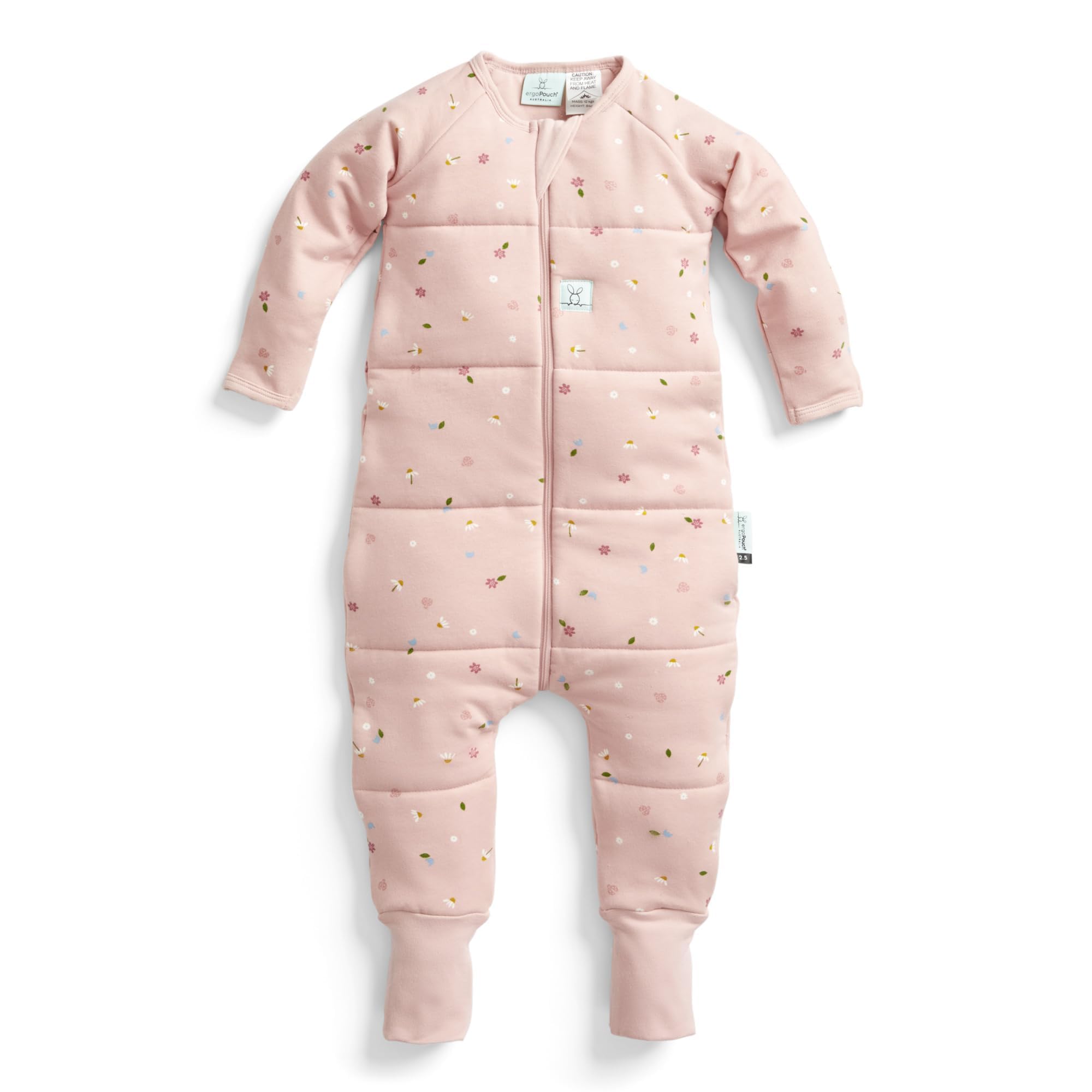 ergoPouch Schlafstrampler 3,5 Tog – warmer Baby-Strampler & Schlafschicht mit durchgehendem Reißverschluss, schützt vor Decken, atmungsaktiv und bewegungsfreundlich, ideal für den Übergangsschlaf