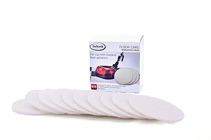 Ewbank Bulk Pack of Ten Scouring Pads, White