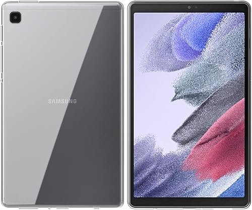 Miniatura 2 de Funda transparente para Galaxy Tab A7 Lite 2021, Puxicu Slim Design Flexible Soft TPU Funda protectora para Samsung Galaxy Tab 7 Lite 8.7 pulgadas