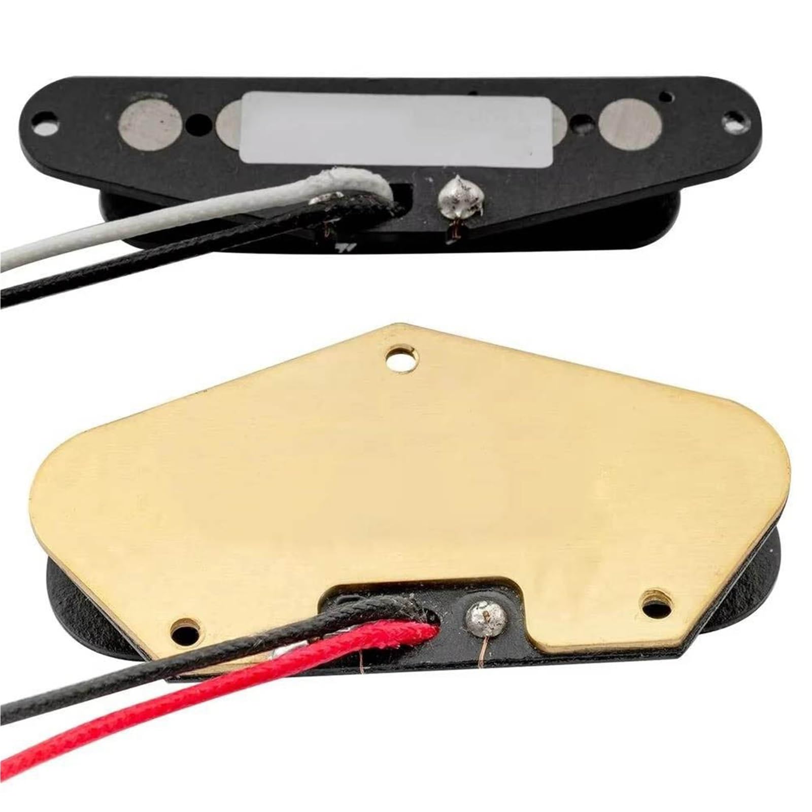 Przetwornik Do Gitary Elektrycznej Do Przetworników Do Gitary Elektrycznej | Zestaw przetworników mostkowych Black Alnico 5 Big Pole Piece do gitary elektrycznej