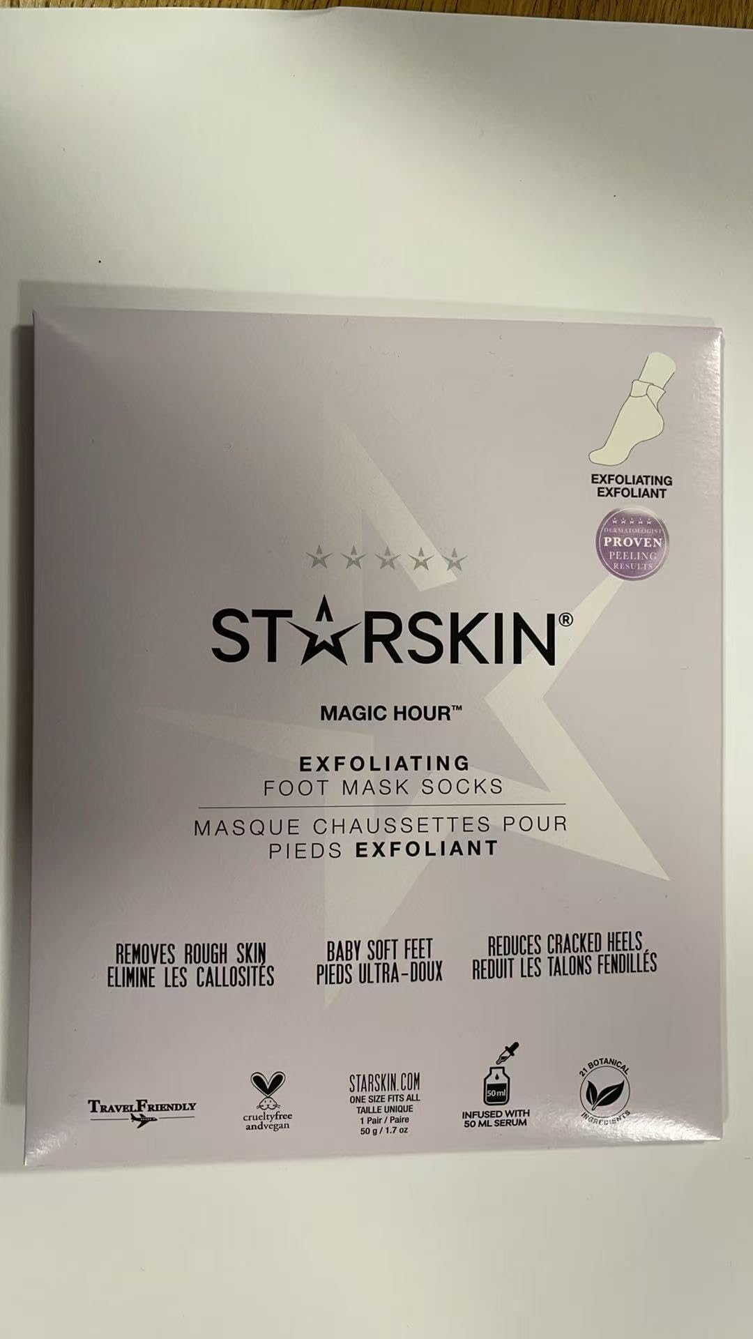 STARSKIN. Magic Hour™ Peeling-Fußsocken 2-lagig (2 Stück)