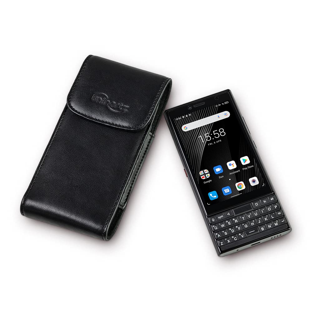 Amazon | Unihertz Titan Slimレザーホルスター、新しいスリークな