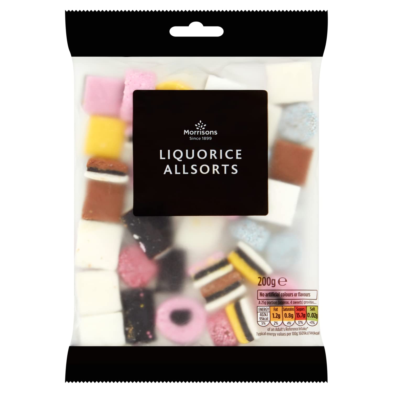 Morrisons Liquorice Allsorts, 200 g
