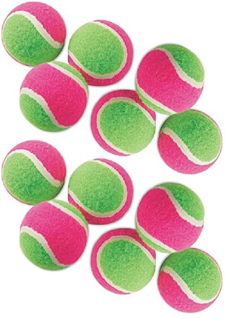 YMCtoys Replacement Sticky Balls for Toss and Catch Sport Game, Hook and Loop, Refill Pack of 12