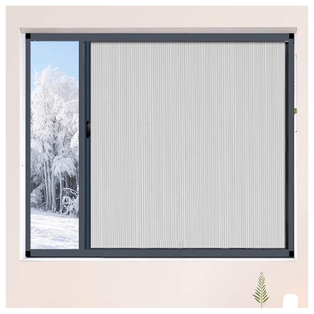 Sxlawesom Sliding Aluminum Windows Blackout Thermal Insulation Blinds Horizontal Slide Pre Framed Window(1200x1000mm)