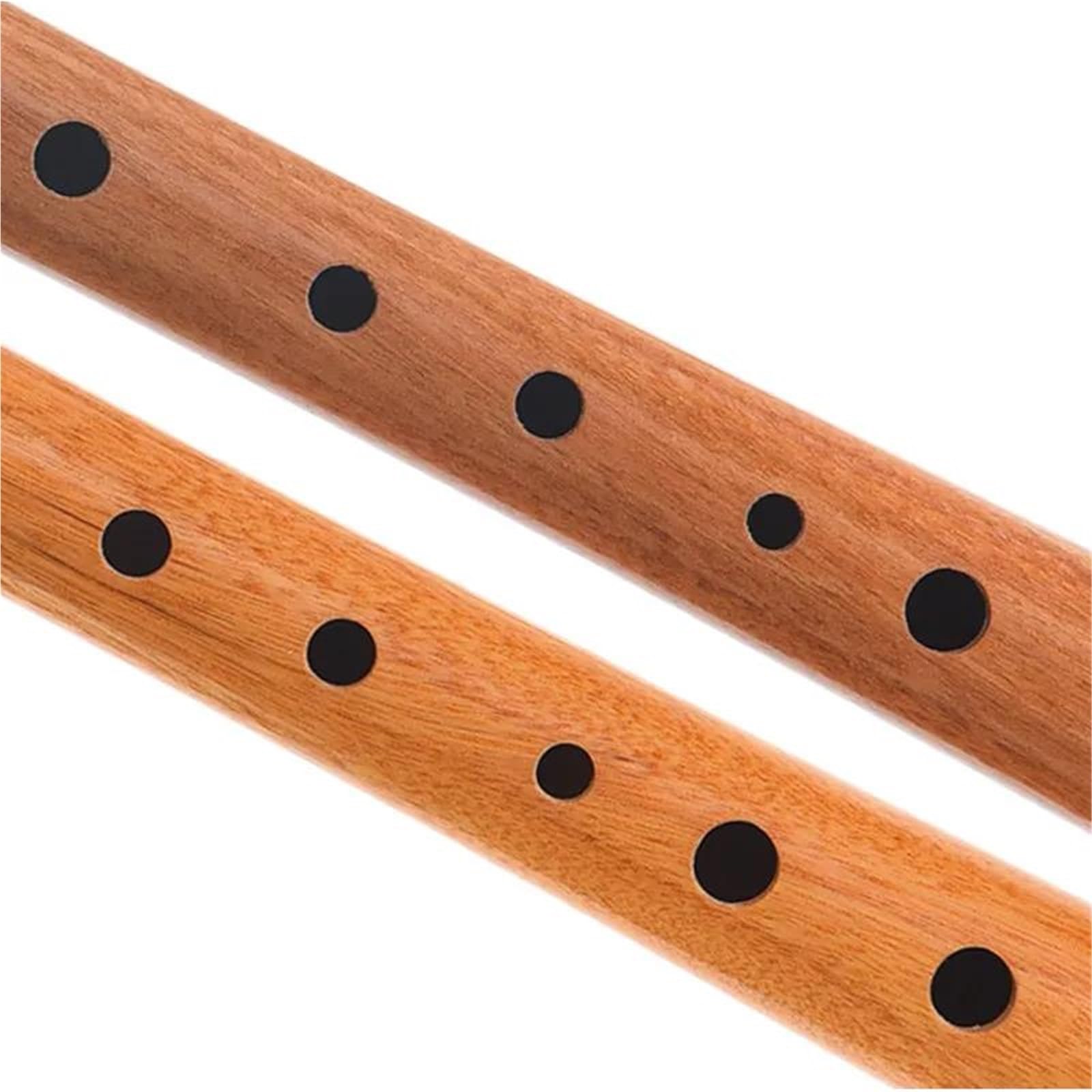 Blockflöte Musikinstrumente F/G-Tastenrekorder Handgefertigt Aus Massivem Holz Tragbar