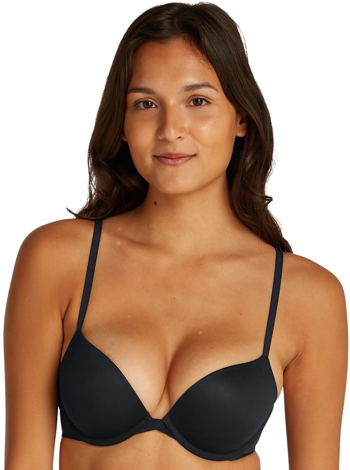 Calvin Klein Damen Plunge BH mit Push-Up