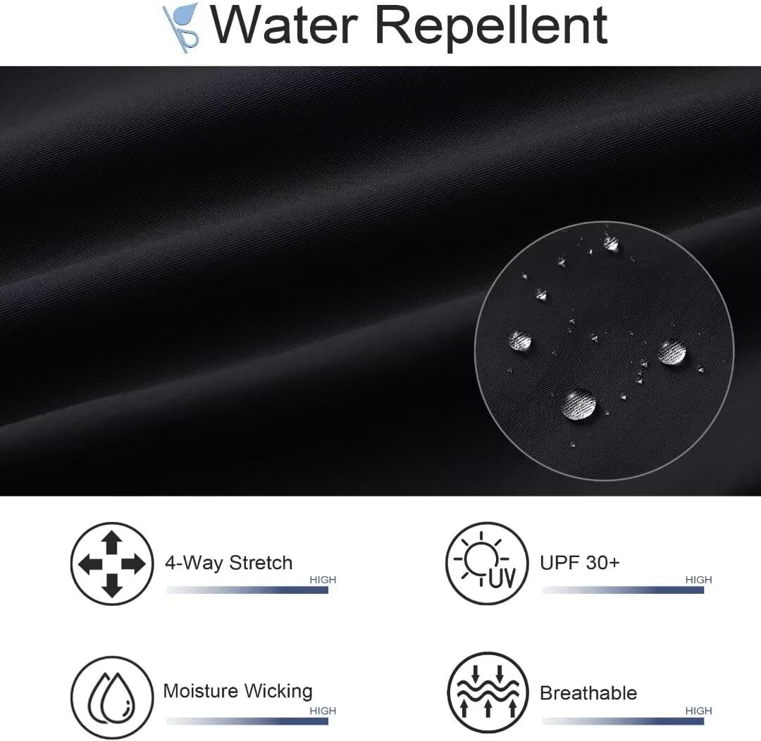 M MAELREG Golf Pants Men Quick Dry - 30"/32"/34" Stretch Lightweight 5 Pockets Water-Resistant Casual Mens Dress Pants - Image 5