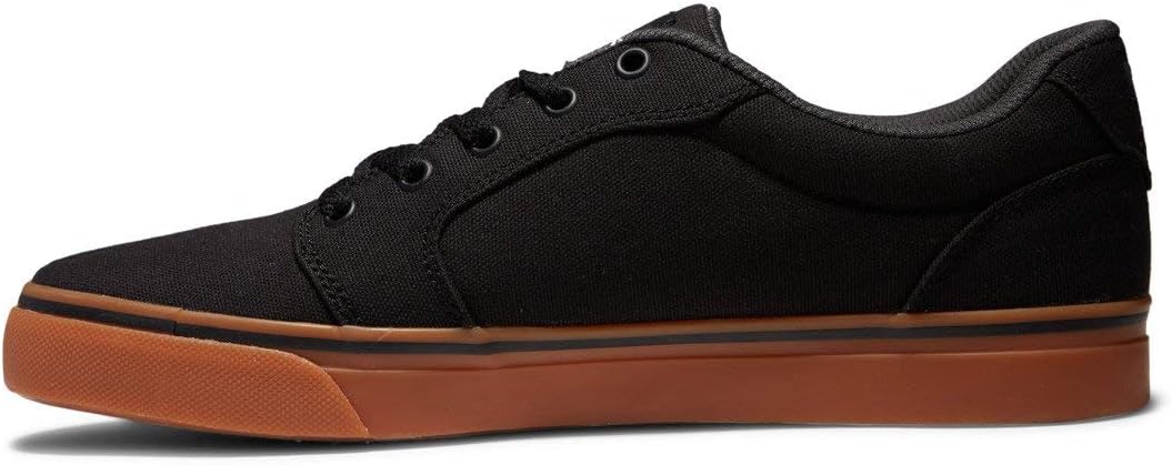 DC Men's Anvil Action Sports Shoe 10 Black/Gum