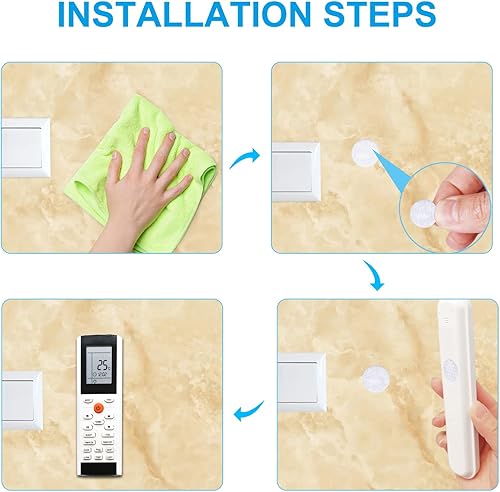 Miniatura 3 de Puntos autoadhesivos, adhesivo fuerte, 2200 unidades (1100 pares) puntos blancos de 0.39 pulgadas de diámetro, nailon adhesivo con cintas de