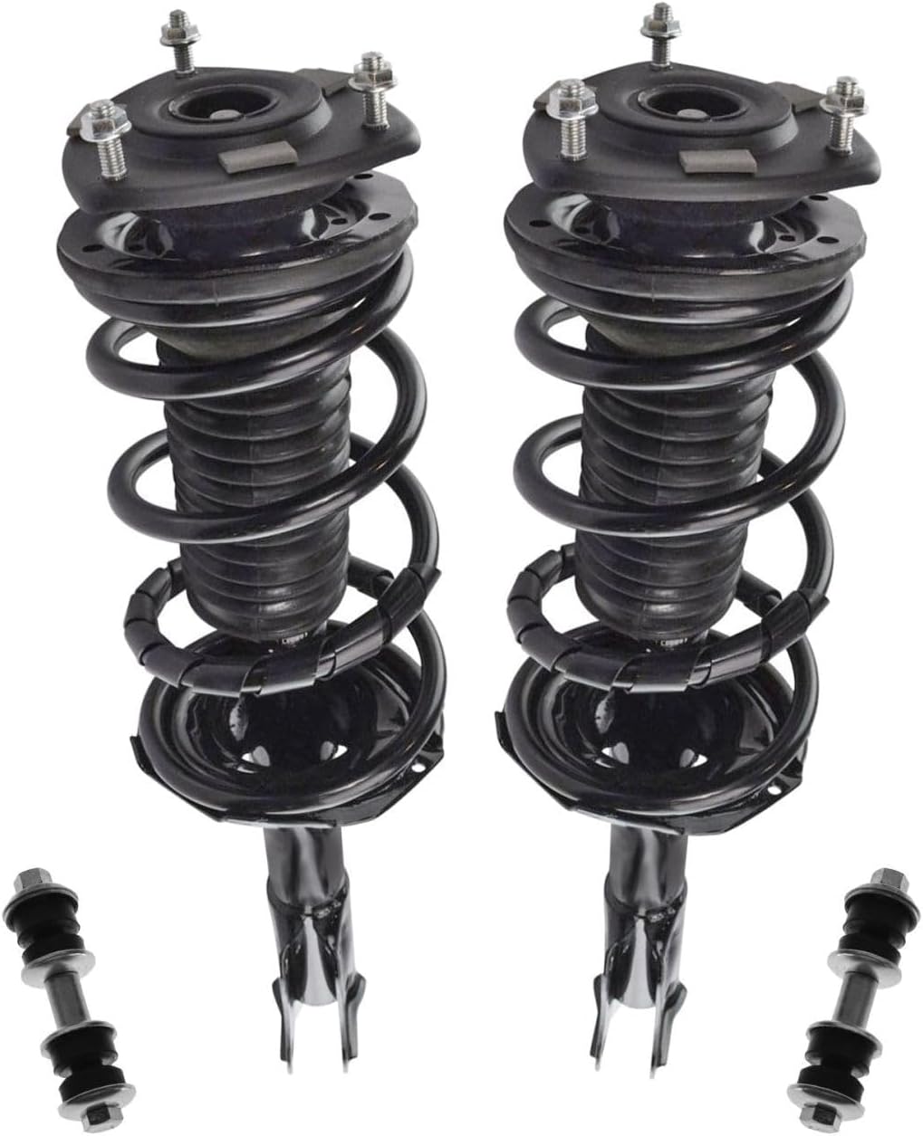 Strut Assembly, Sway Bar Set Kit 4 PCS Front Replacement MK90390SUS06781 for Scion xB 2004-2006 for Toyota Echo 2000-2005