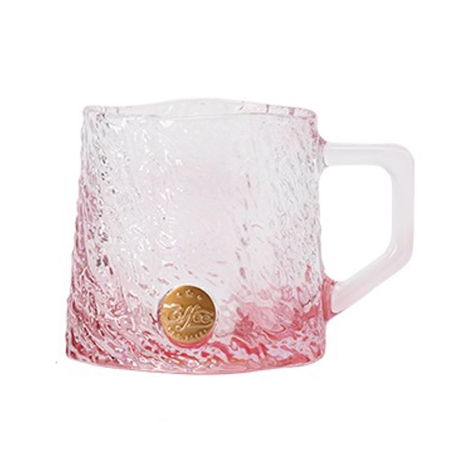 Tazas de vidrio transparente de 9 oz que no queman las manos