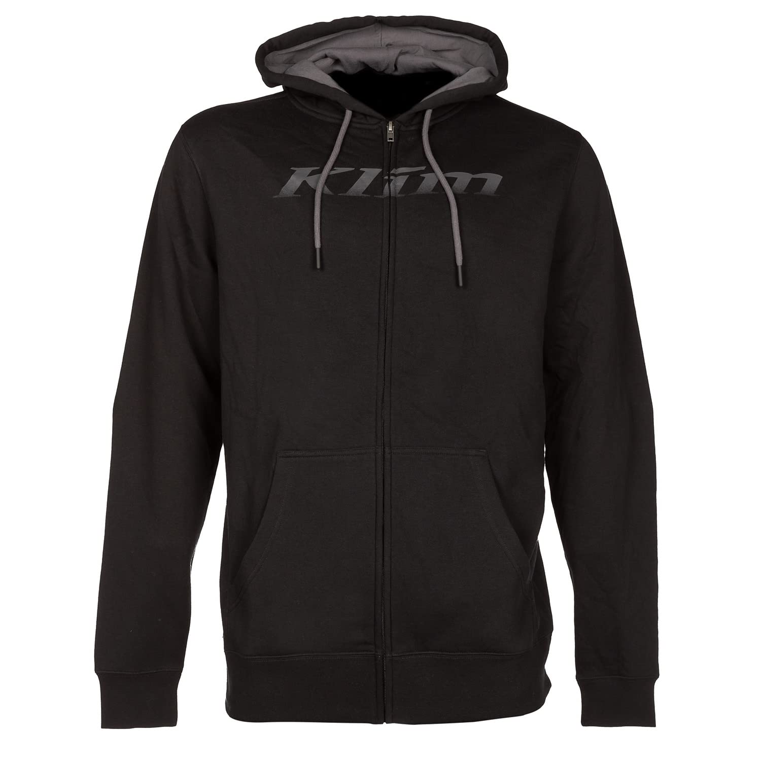 KLIM Men's Shadow Zip Up Hoodie - Size Extra Small - Black - Asphalt