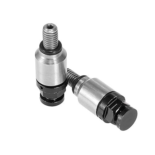 Miniatura 4 de Válvula purgadora de aire de horquilla de tornillo de motocicleta M5x0.8 para Honda para Yamaha para Suzuki para Kawasaki Negro 1996-2023