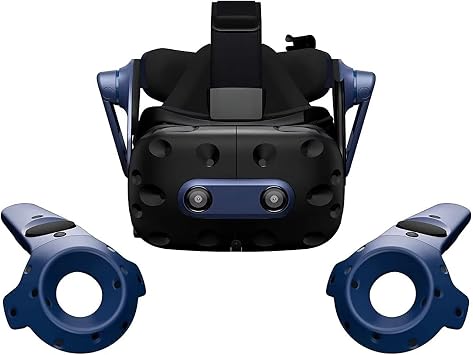 Smart VR Glasses Compatible for HTC Vive Pro 2 Virtual Reality VR Headset PC Emulator VR Controllers VR Accessory SteamVR Tracking 2.0(Pro 2 kit)