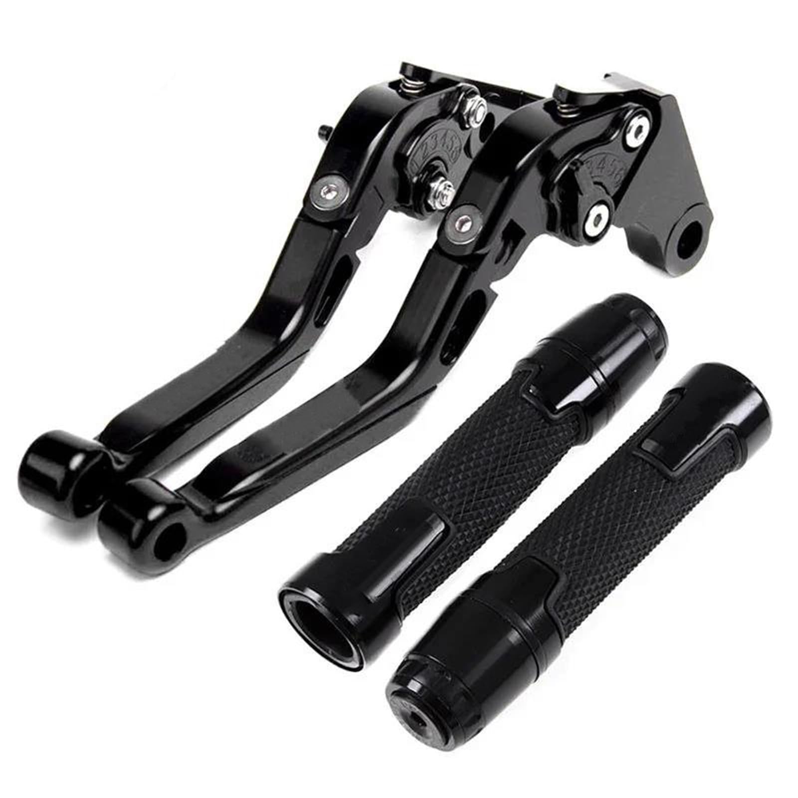 GIMEGIOYLY for FZ6 for Fazer 600 S N NA NS for FZ6N for FZ6S for FZ600 Handles Folding Extendable Adjustable Brake Clutch Levers Clutch Brake Lever Handle(B)