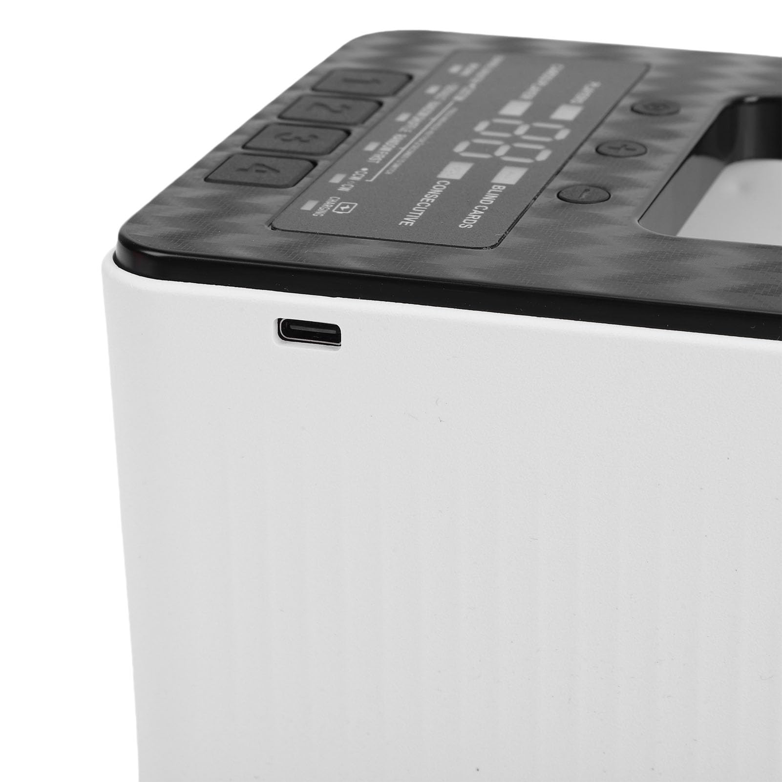 GLOGLOW Mescolatore Automatico di Carte e Distributore di Carte Mescolatore Portatile Ricaricabile con Batteria da 4000 mAh capacità di 2 Mazzi per Serate di Gioco in Famiglia di Poker