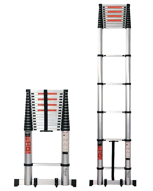 Equal 21.3 FT. Aluminium Telescopic Ladder/ Collapsible Extension