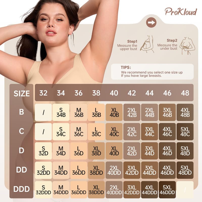 Jelly Bras for Women No Underwire Wireless Bra with Support and Lift Full Coverage Plus Size Seamless Comfy Bra