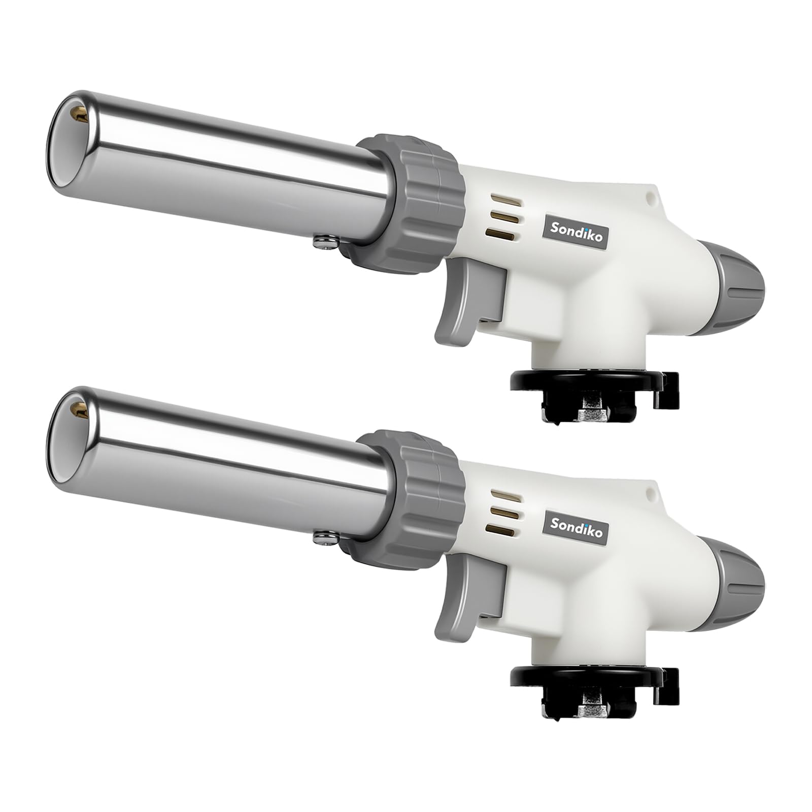 Sondiko Equipo de herramientas eléctricas, equipo de soldadura para soldadura, herramientas eléctricas, encendedor de antorcha de butano, paquete de 2 (el gas butano no está incluido)