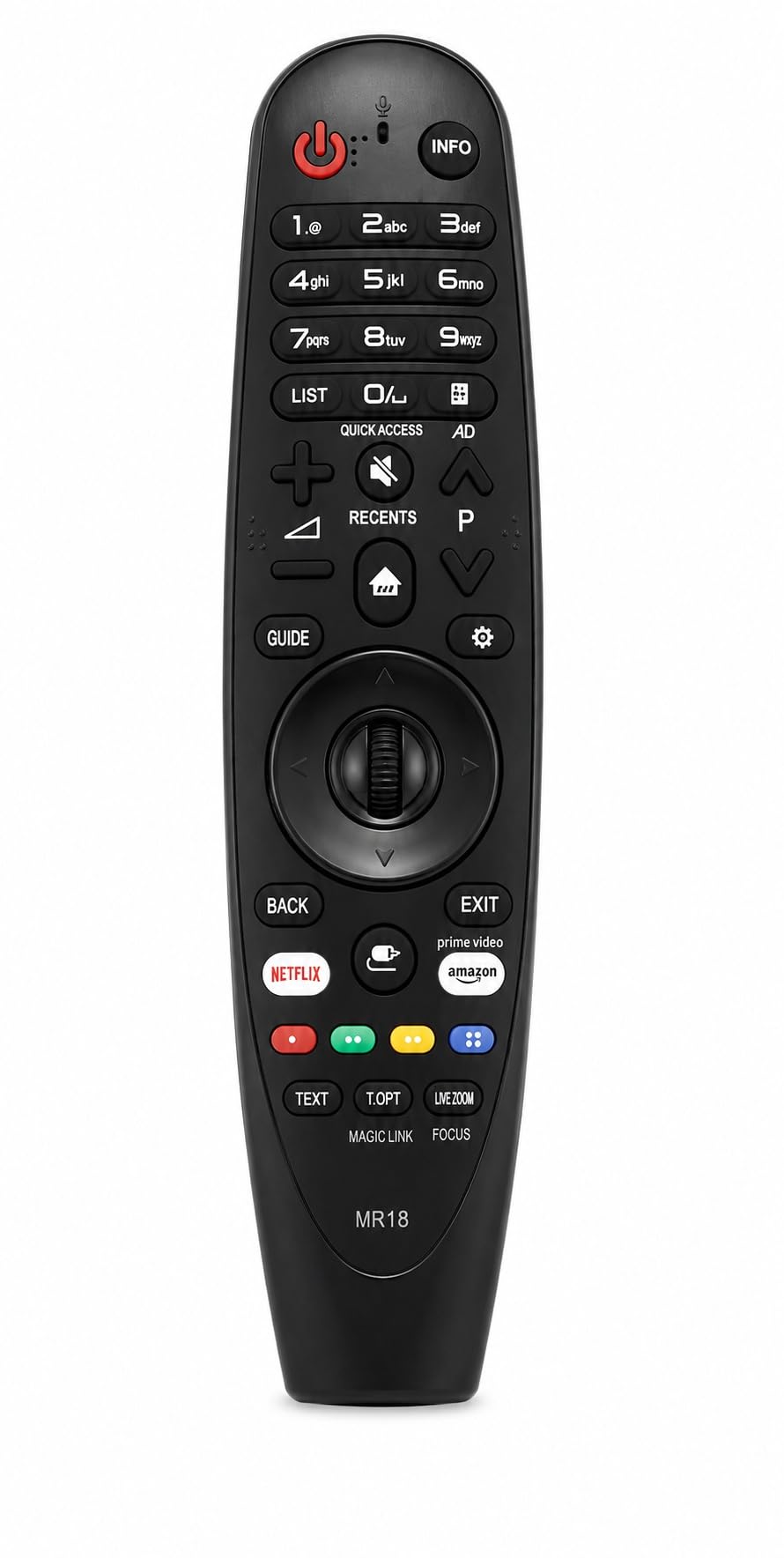 RESORB LG TV Remote Compatible with Smart Android WebOS 4K LED TV, Works with MR650, MR19BA, MR20GA, MR21GA, Voice & Pointer Function, Black LED 703 VC — Amazon image 11