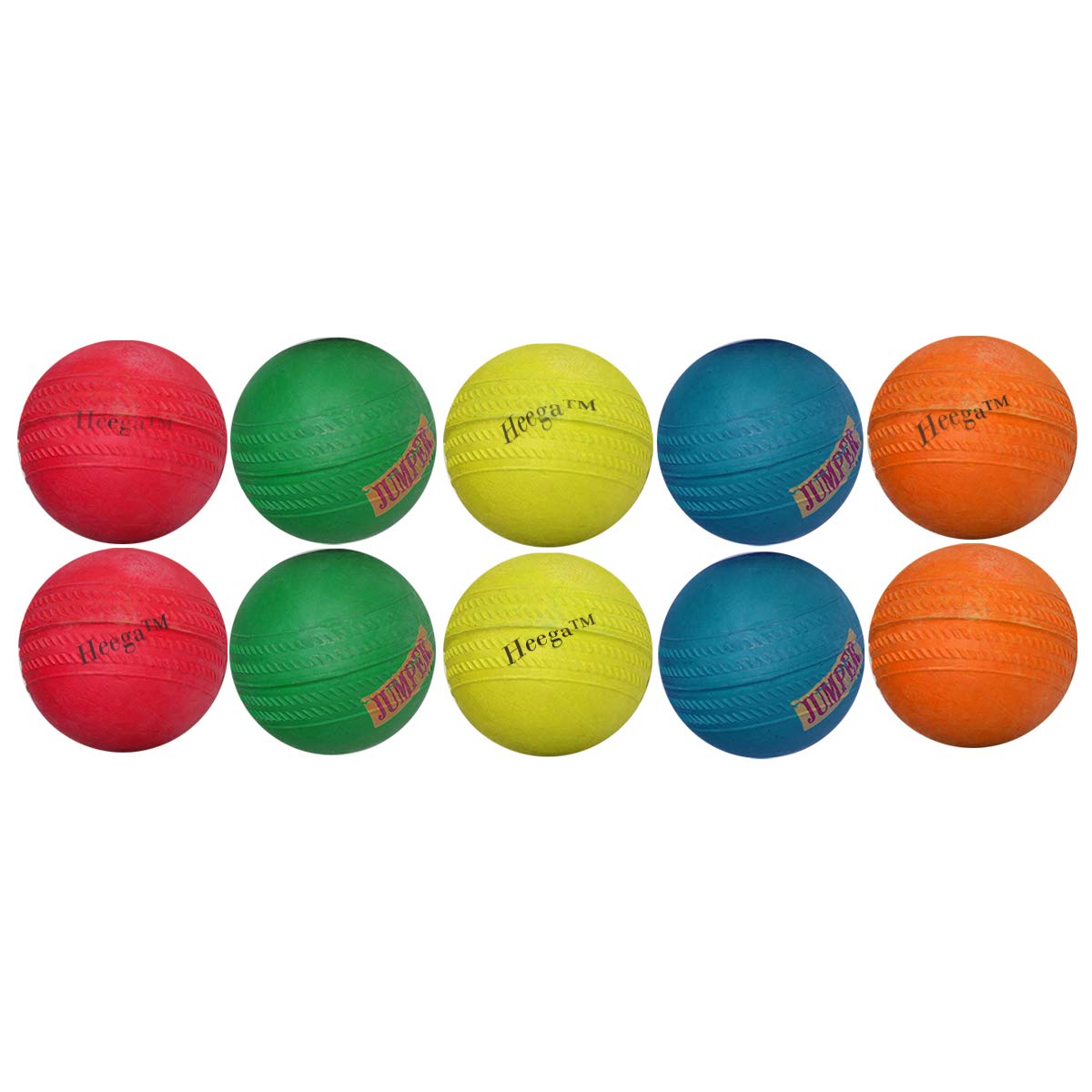 Heega™ Jumper Series- Rubber Cricket Ball for Recreational Pack of 10 (B07WKXLXTC) Amazon Price History, Amazon Price Tracker