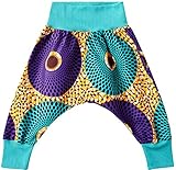 SHENBOLEN Baby African Print Pants Dashiki Tribal Toddler(A,Medium)