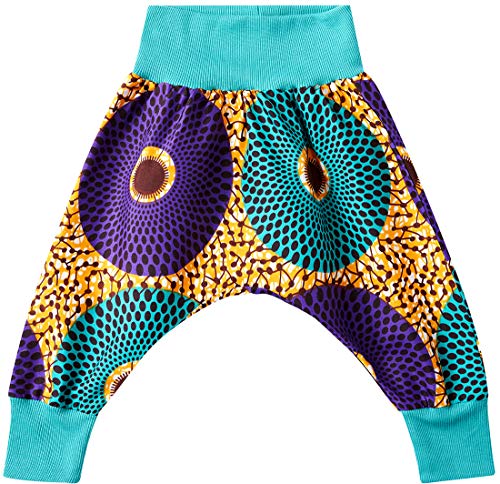 SHENBOLEN Baby African Print Pants Dashiki Tribal Toddler(A,Medium)