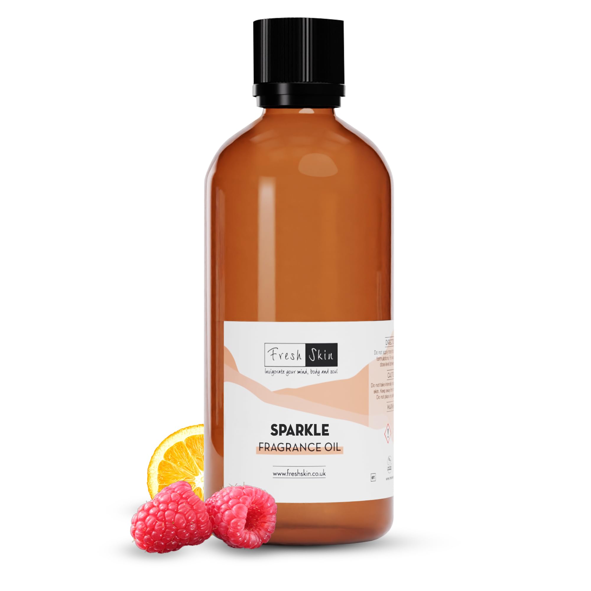 Freshskin Beauty LTD | Sparkle Fragrance Oil 100ml - Candles, Bath Bombs, Soap Making, Reed Diffusers & Wax Melts - Cosmetic Grade - Vegan Friendly - A Rich, Complex, & Long Lasting Scent!